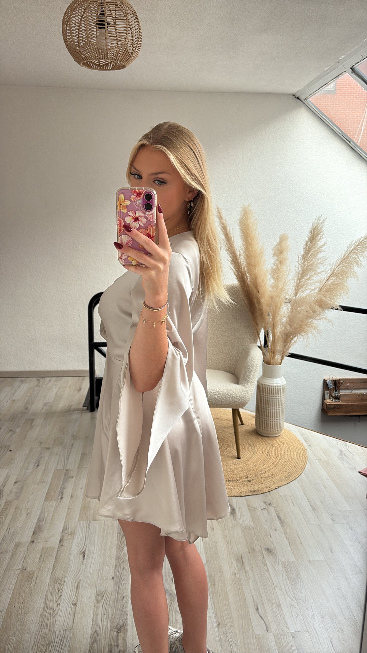 Satijnen playsuit