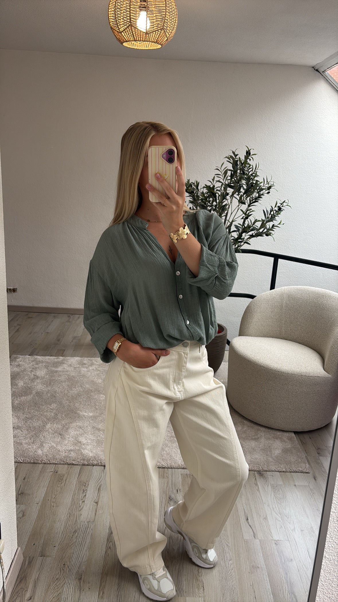 TETRABLOUSE GROEN