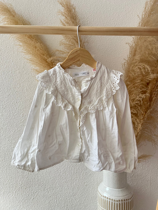 Witte blouse