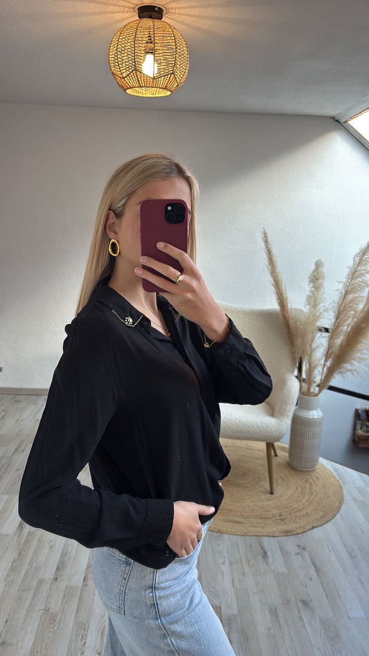 Zwarte blouse