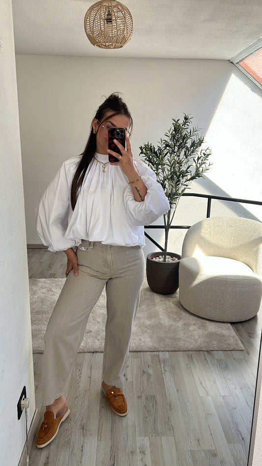 BLOUSE MET STRIK