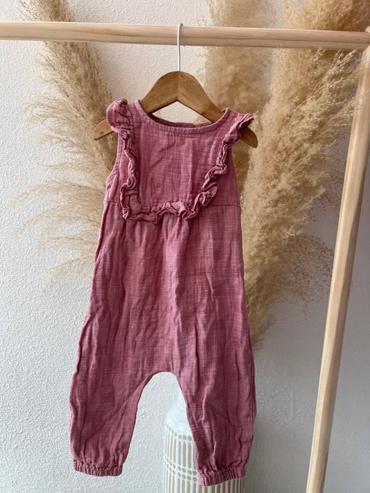 Oud-roze jumpsuit