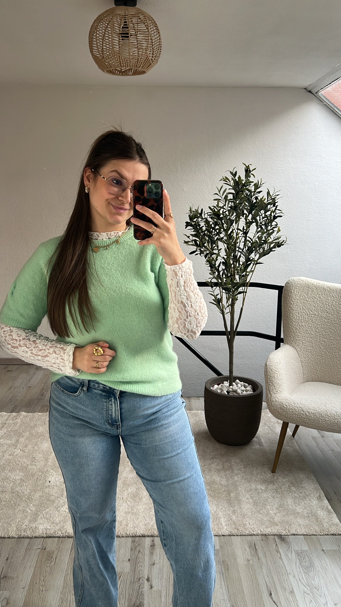 MINT KNIT SHIRT