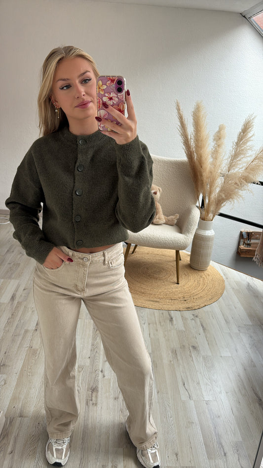 Beige jeans