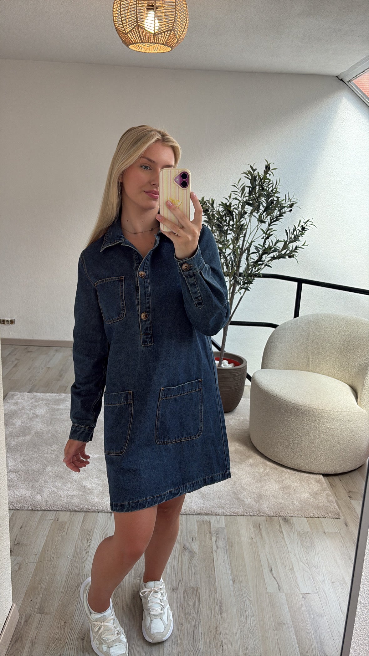 JEANSJURK BLAUW