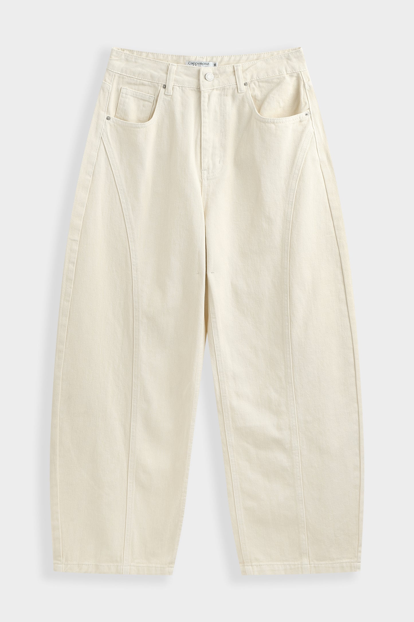 BALLOON JEANS CREME
