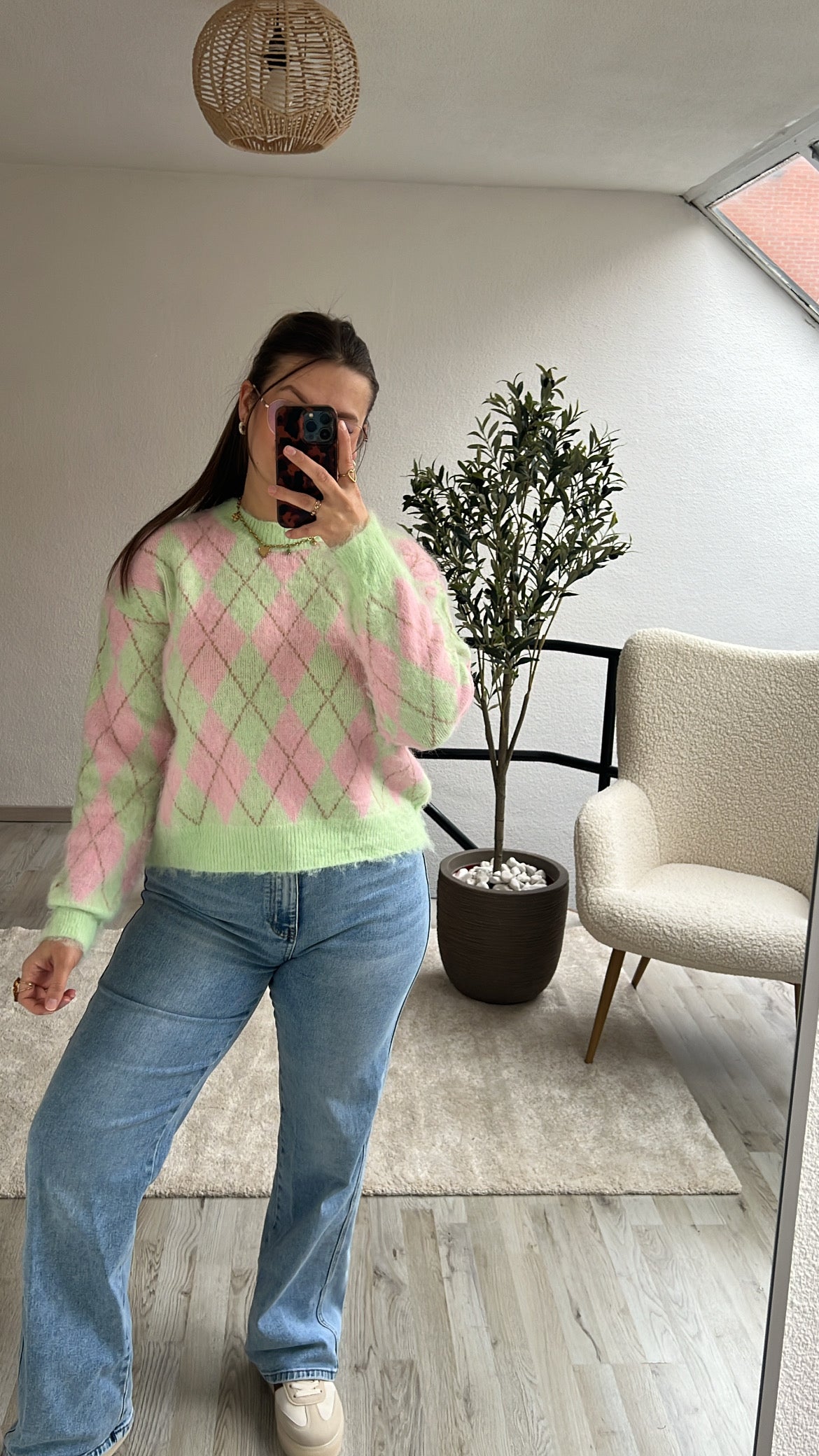 GERUITE TRUI GROEN-ROZE