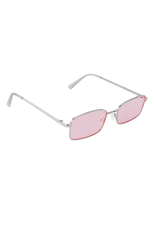 Zonnebril roze