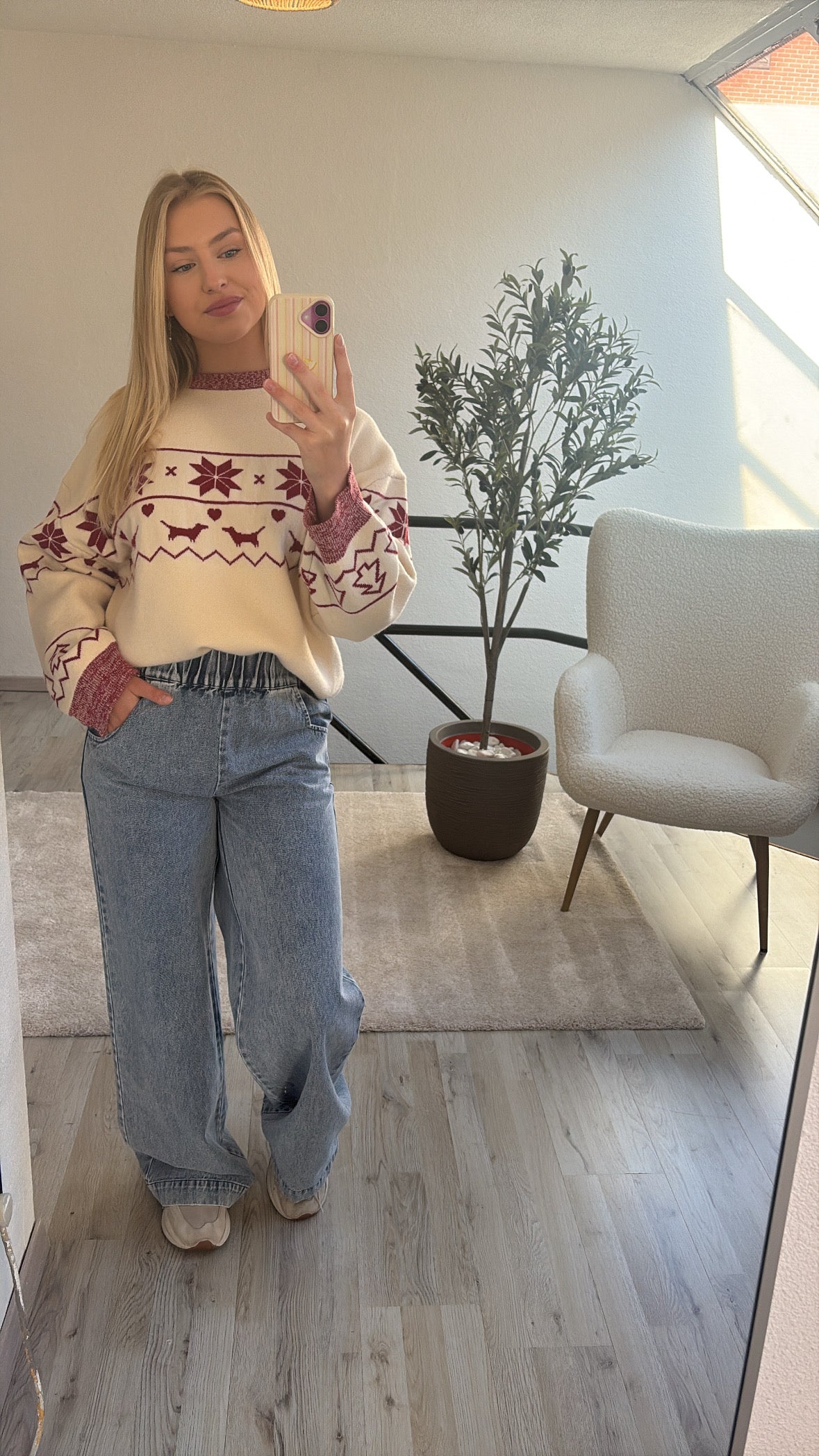 COSY SWEATER PRINT
