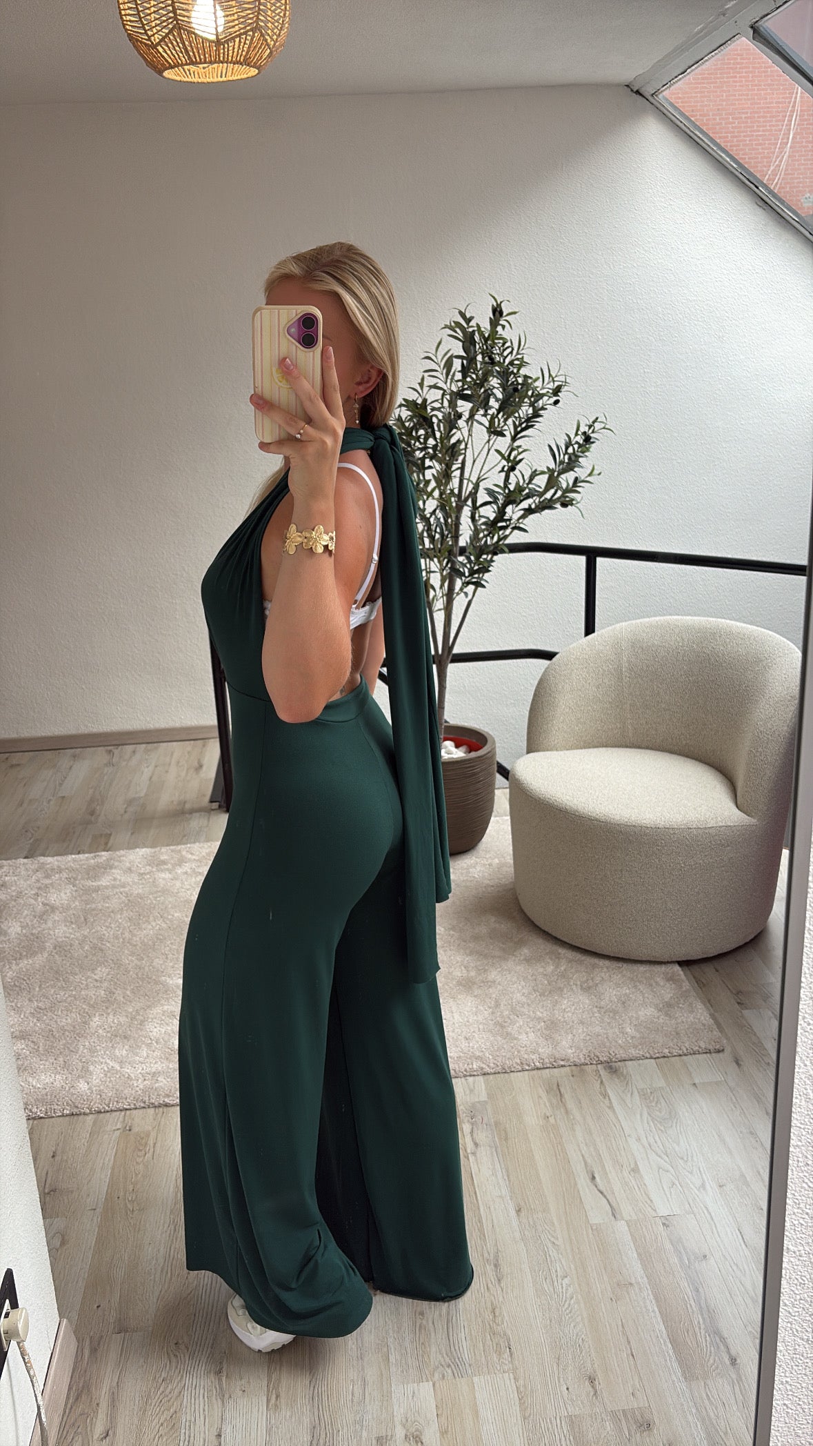 GROENE JUMPSUIT