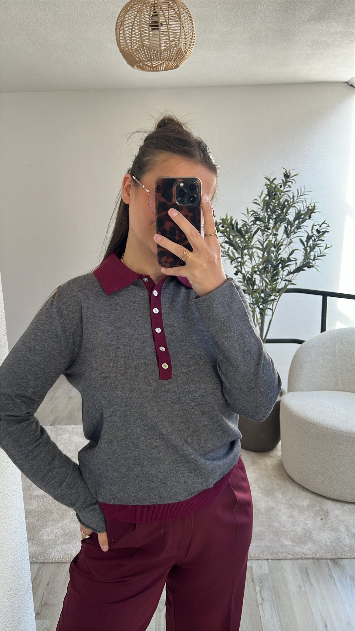 GRIJZE POLO