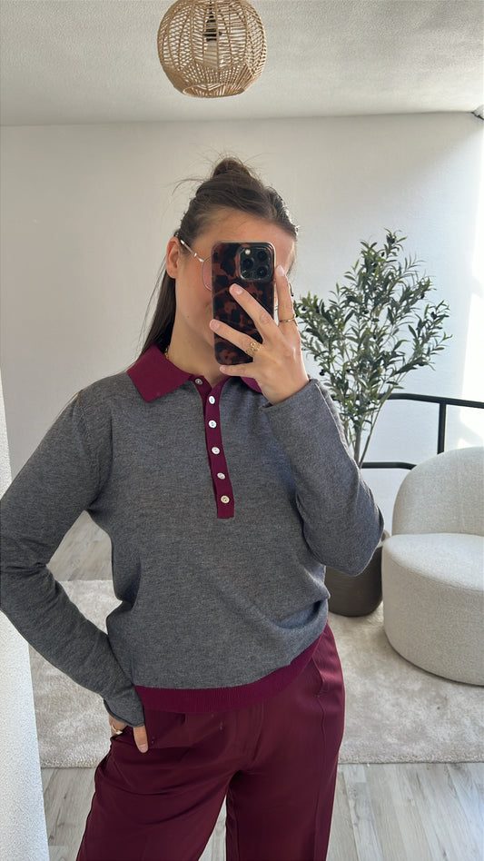 GRIJZE POLO