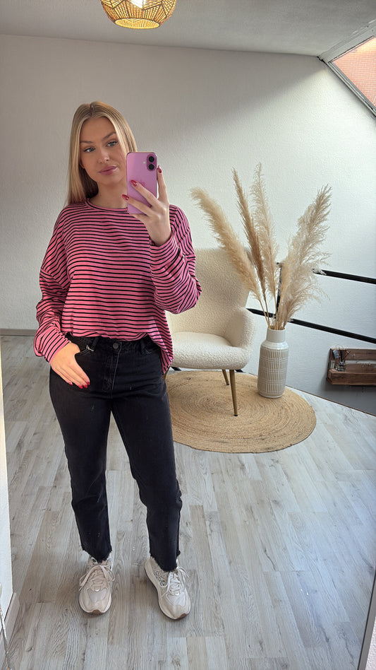 Gestreepte longsleeve