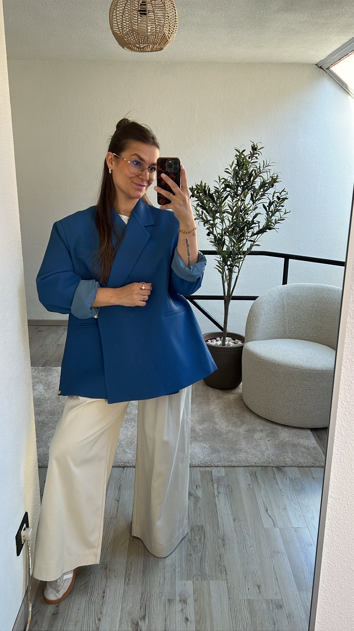 BLAZER BLAUW