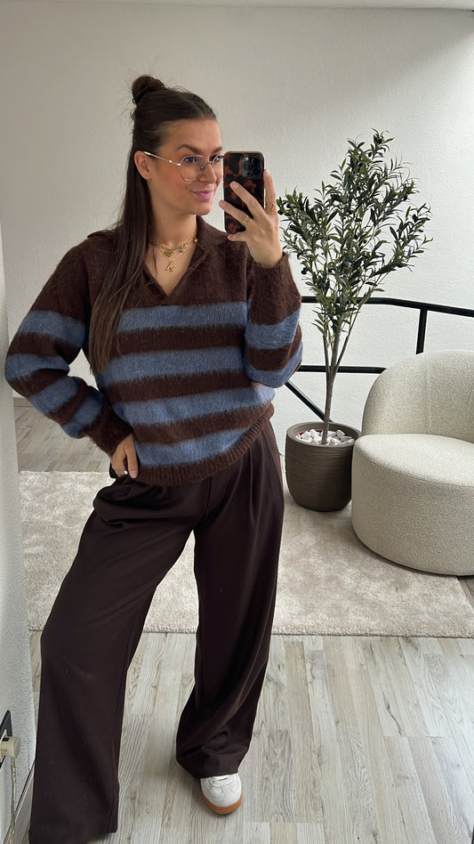 STRIPED KNIT