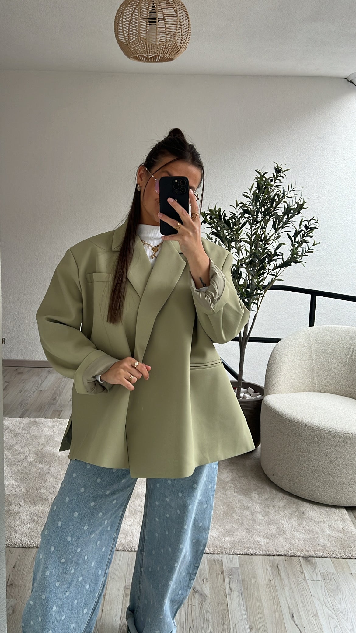 GROENE BLAZER