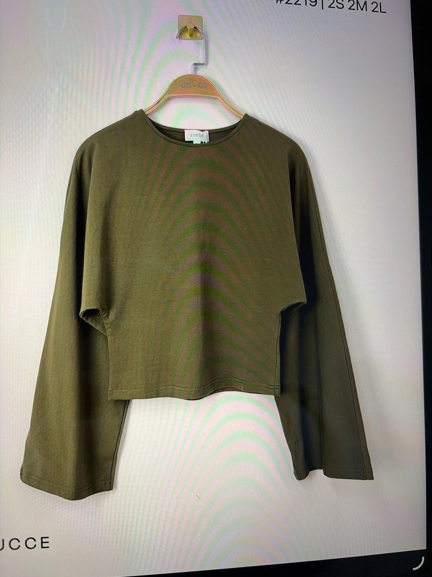 KHAKI LONGSLEEVE