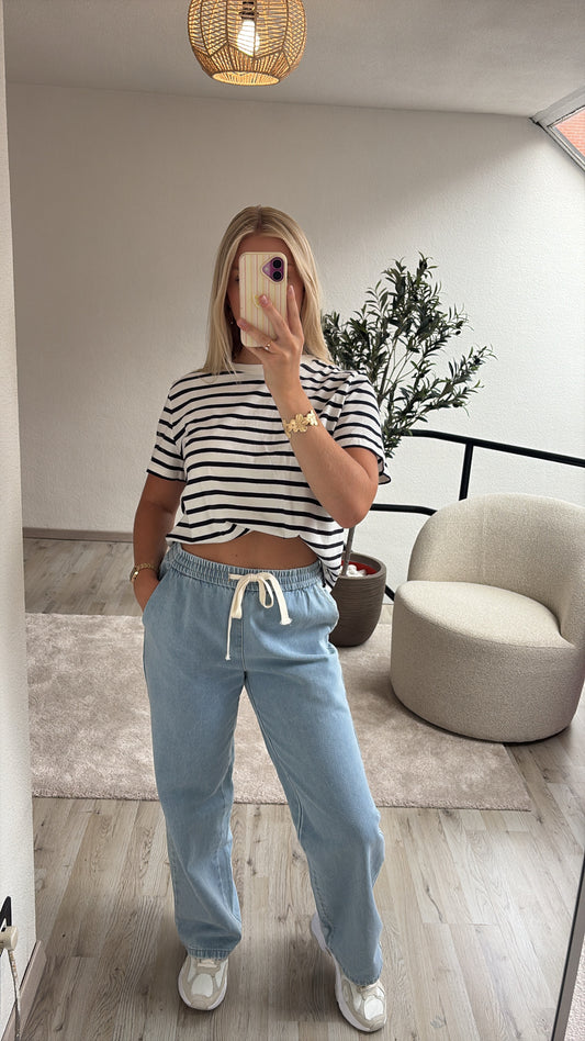 GESTREEPT SHIRTJE