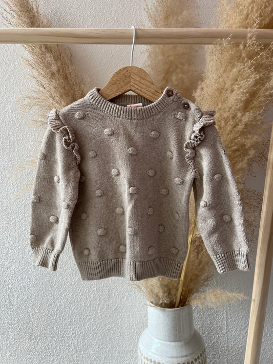 Beige knit