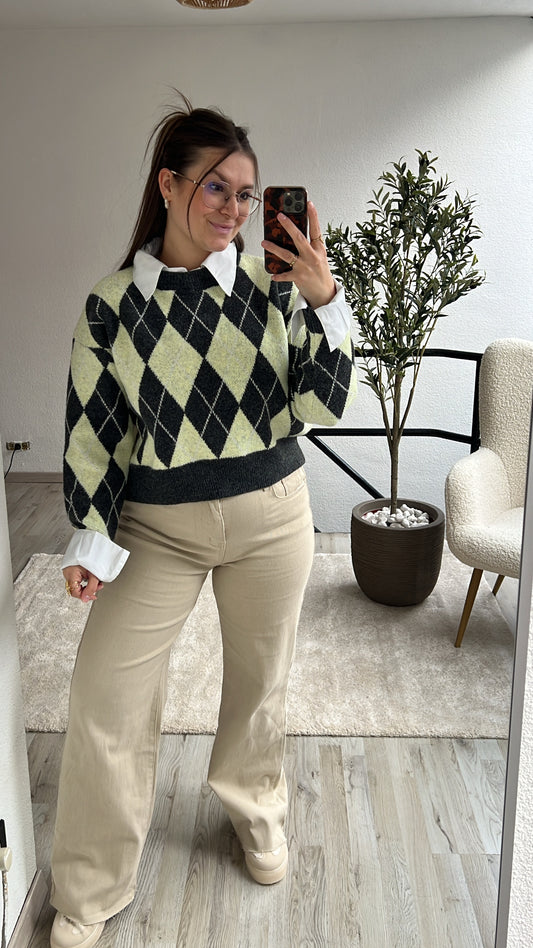 GERUITE TRUI HEMD GEEL