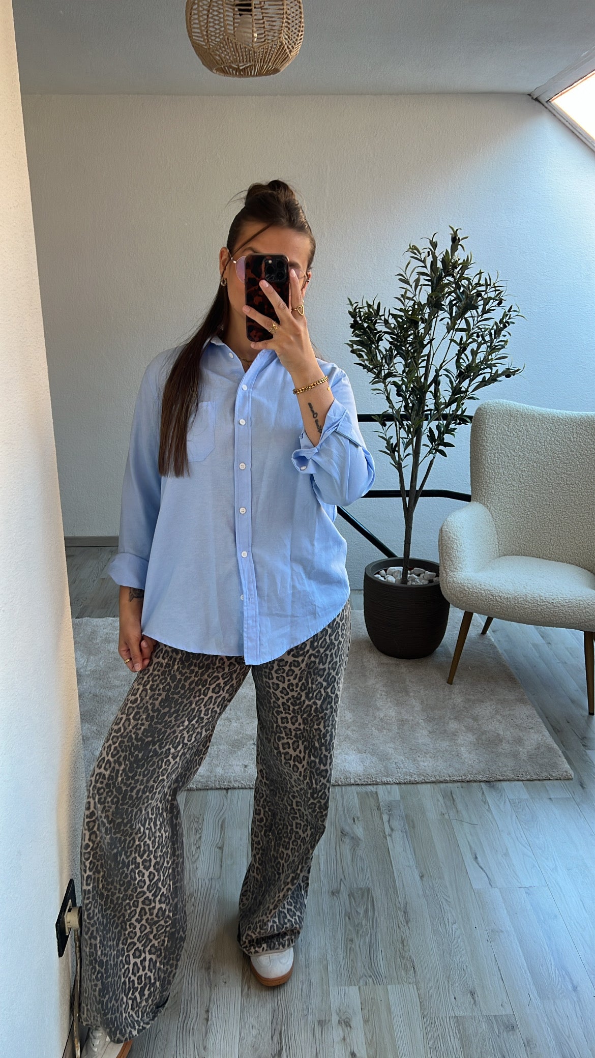 LEOPARD JEANS