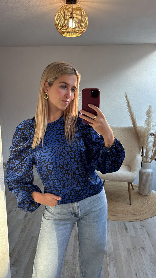 Leopard blouse