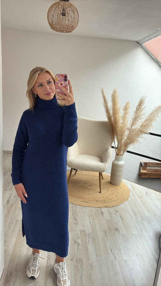 Sweaterjurk kobalt