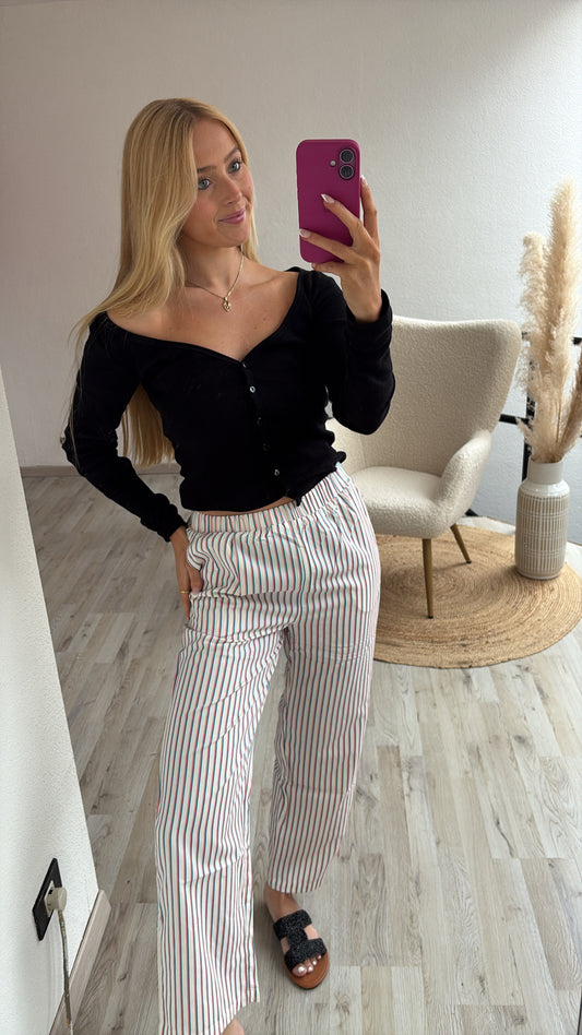 Gestreepte broek
