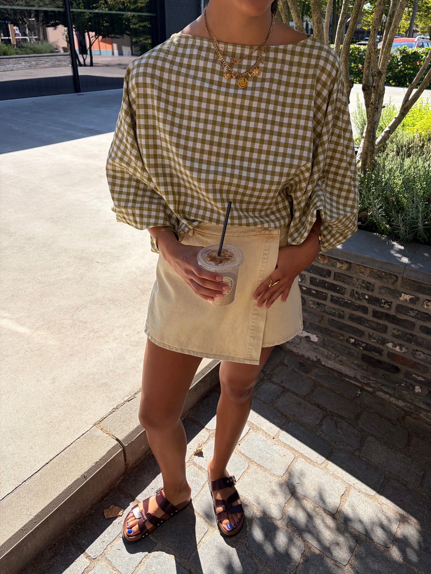 SKORT BEIGE