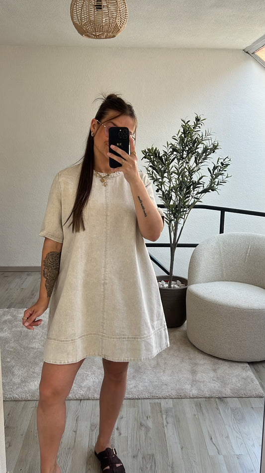 JEANSJURK BEIGE