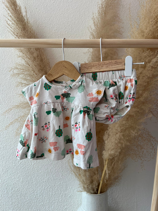Setje met print