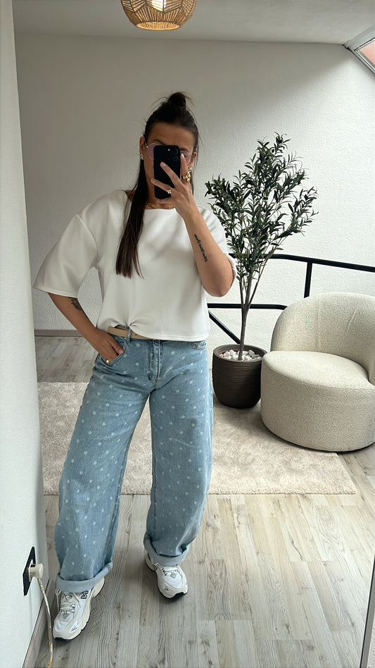 BASIC TEE ECRU