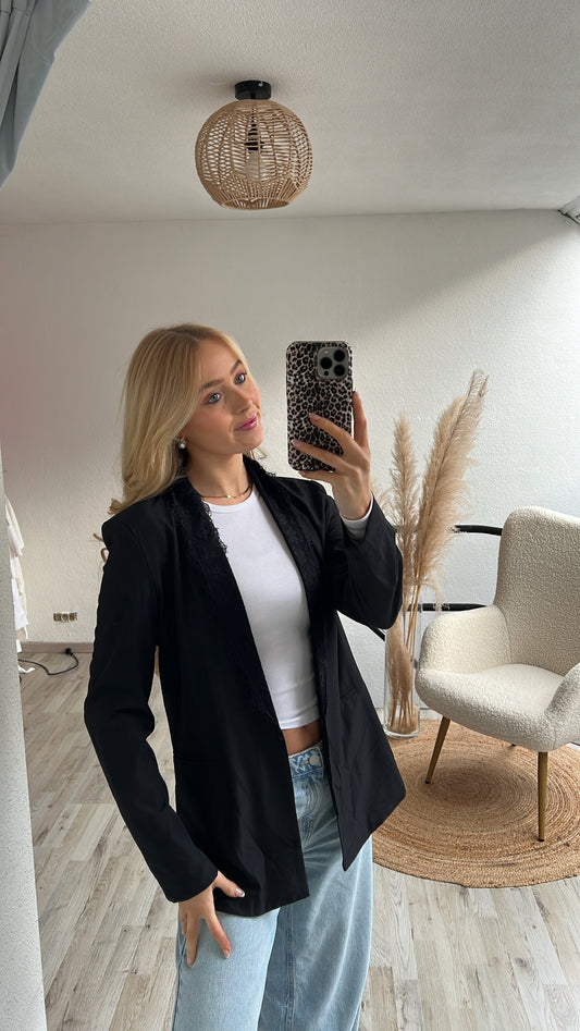 Blazer kant zwart