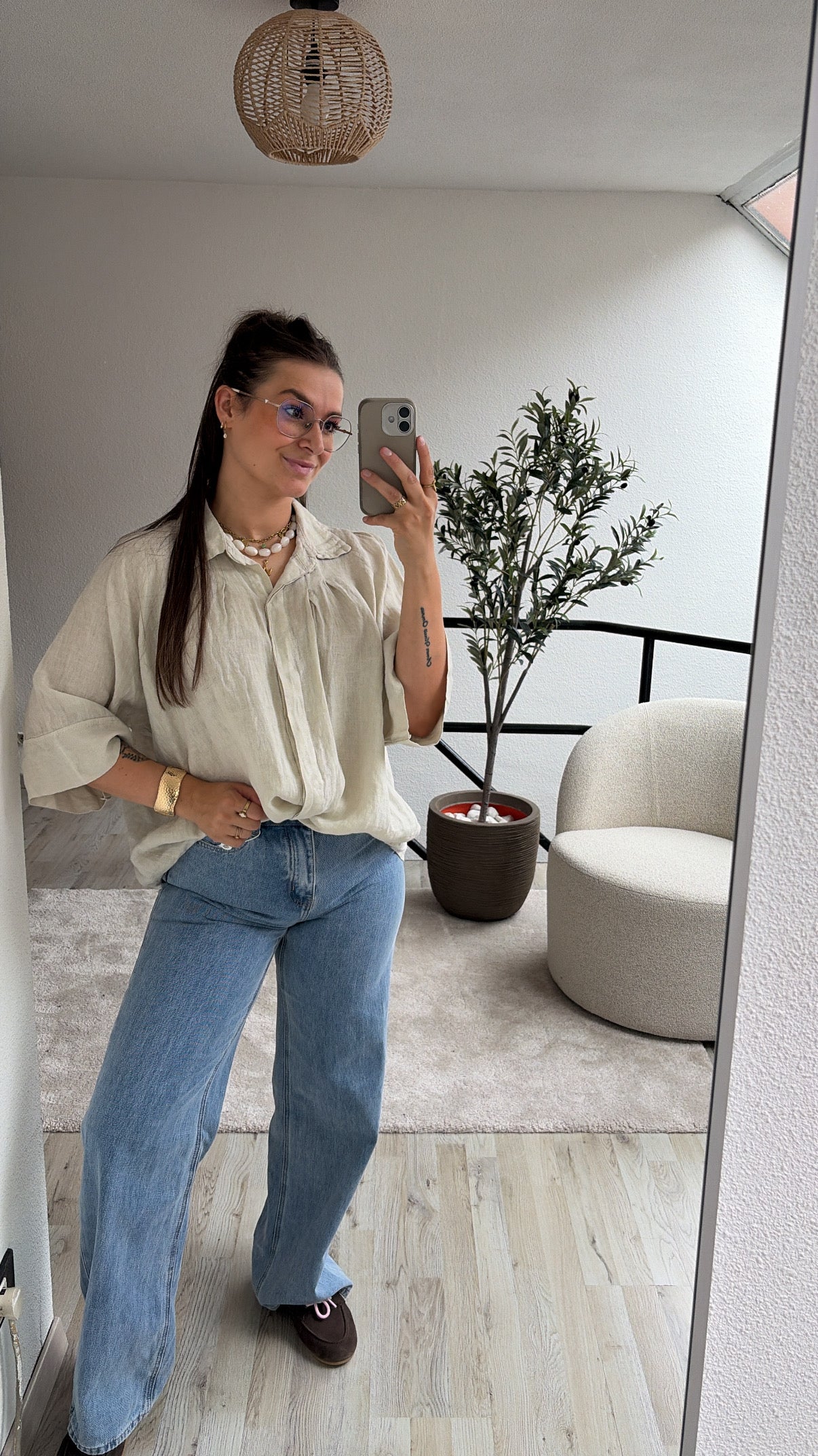 WIDE LEG JEANS
