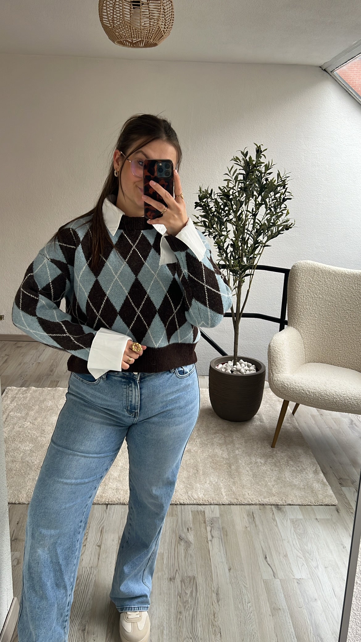 GERUITE TRUI HEMD BLAUW