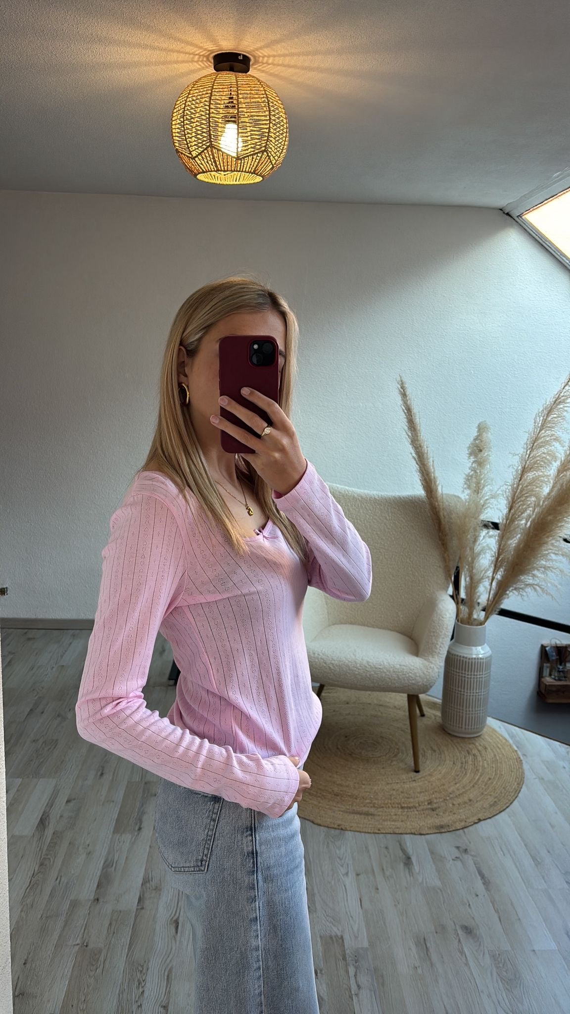 Roze longsleeve