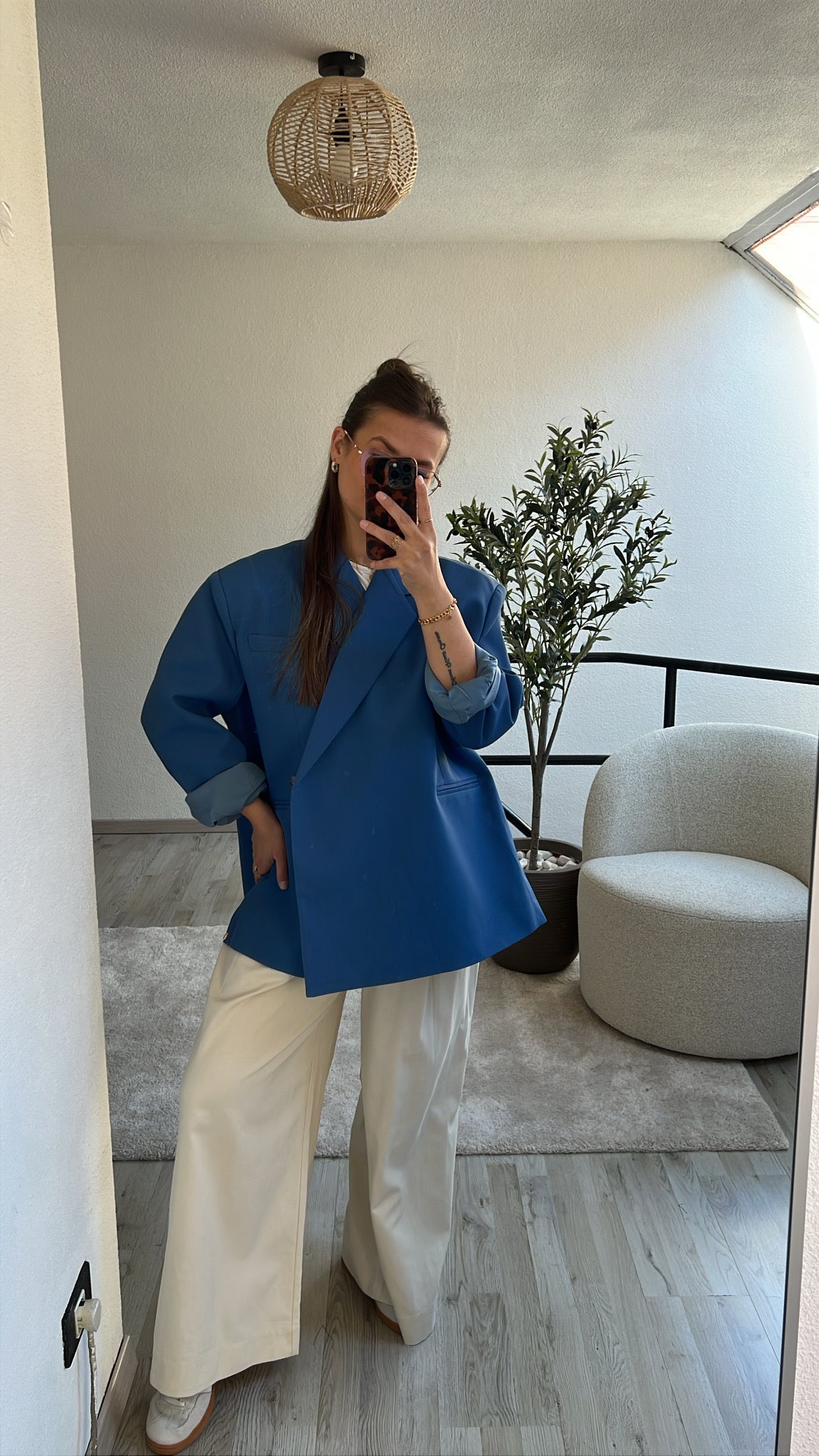 BLAZER BLAUW