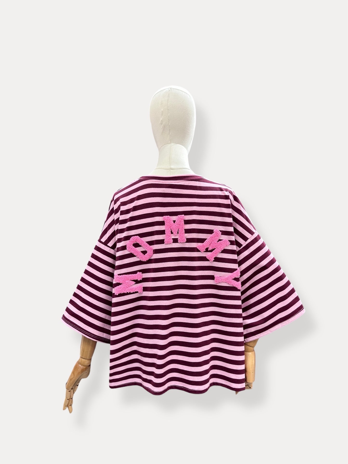 MOMMY SHIRT BURGUNDY
