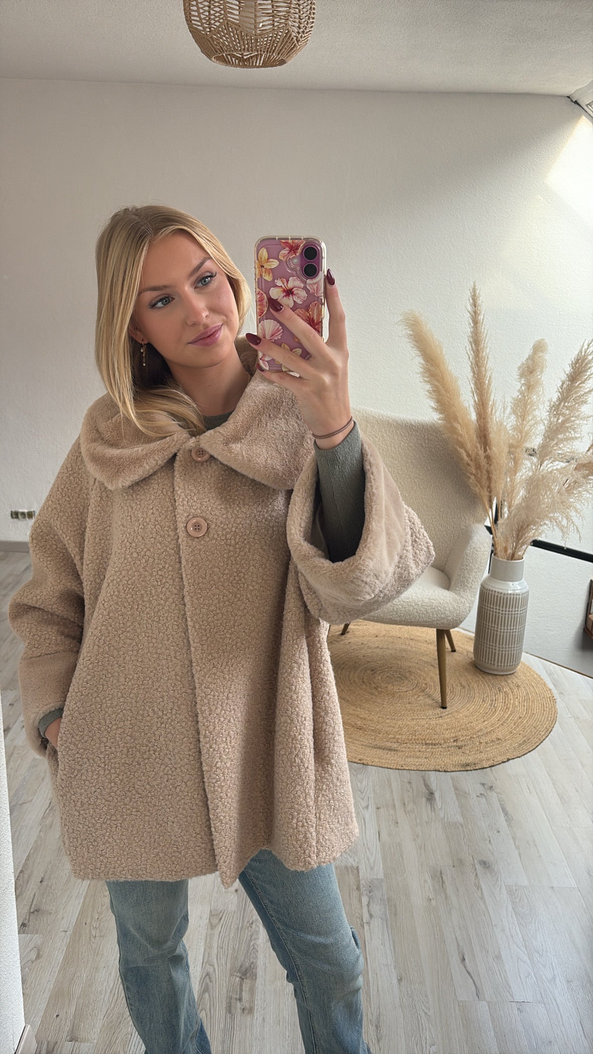 Teddyjas beige