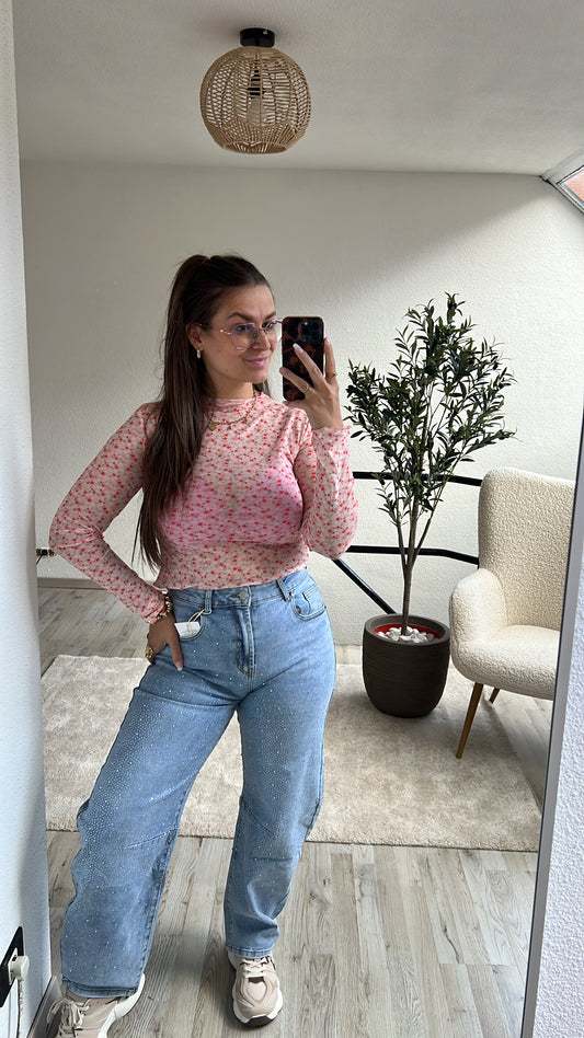 LONGSLEEVE BLOEMEN