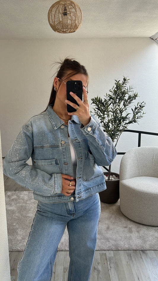 JEANSVEST GLITTER