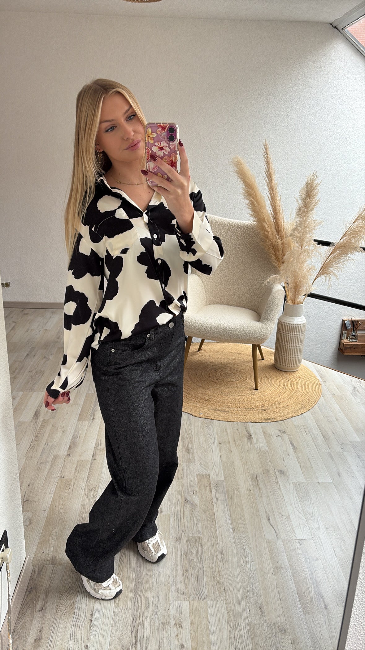 Blouse met print
