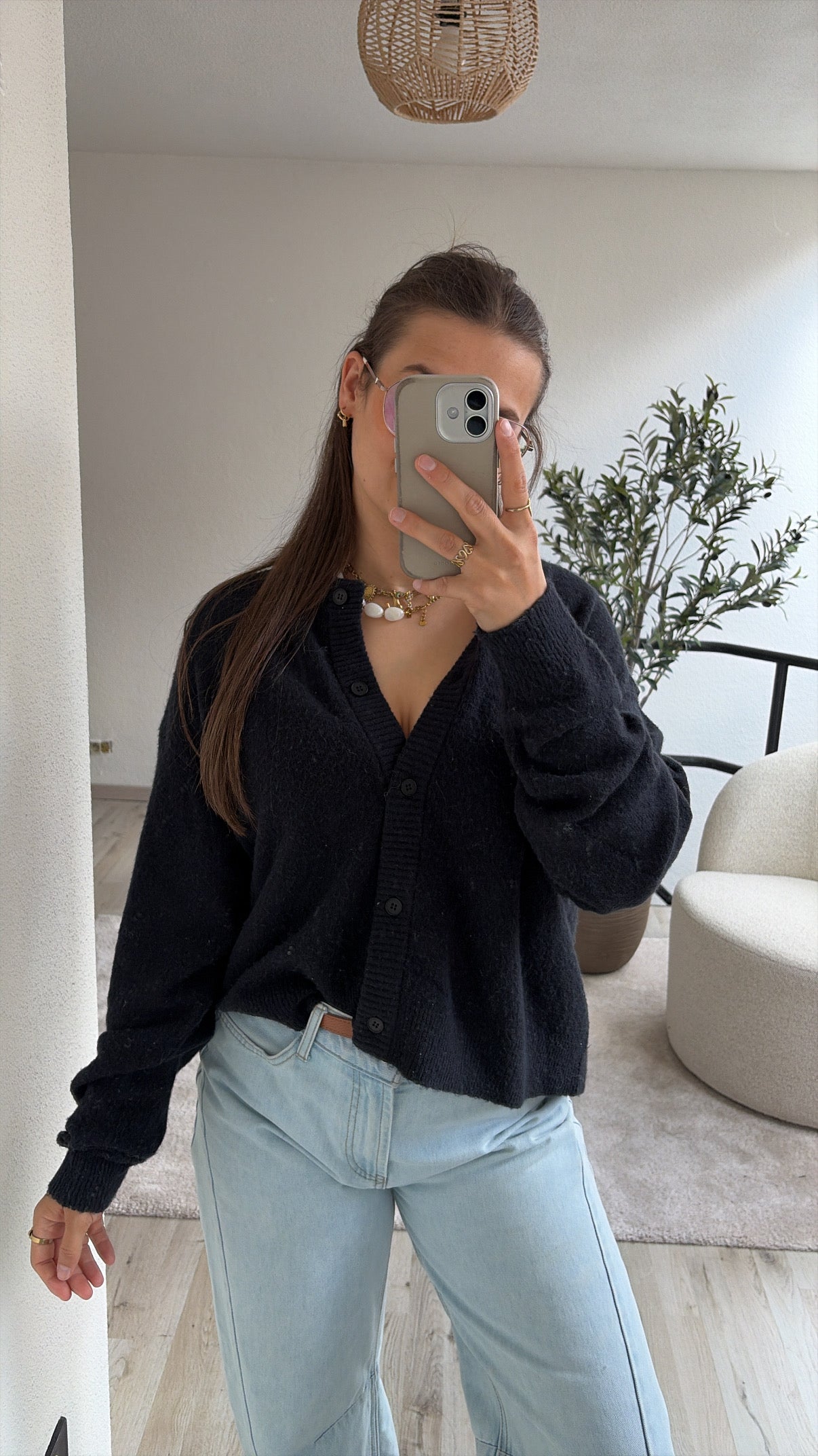 ZWARTE KNIT VEST