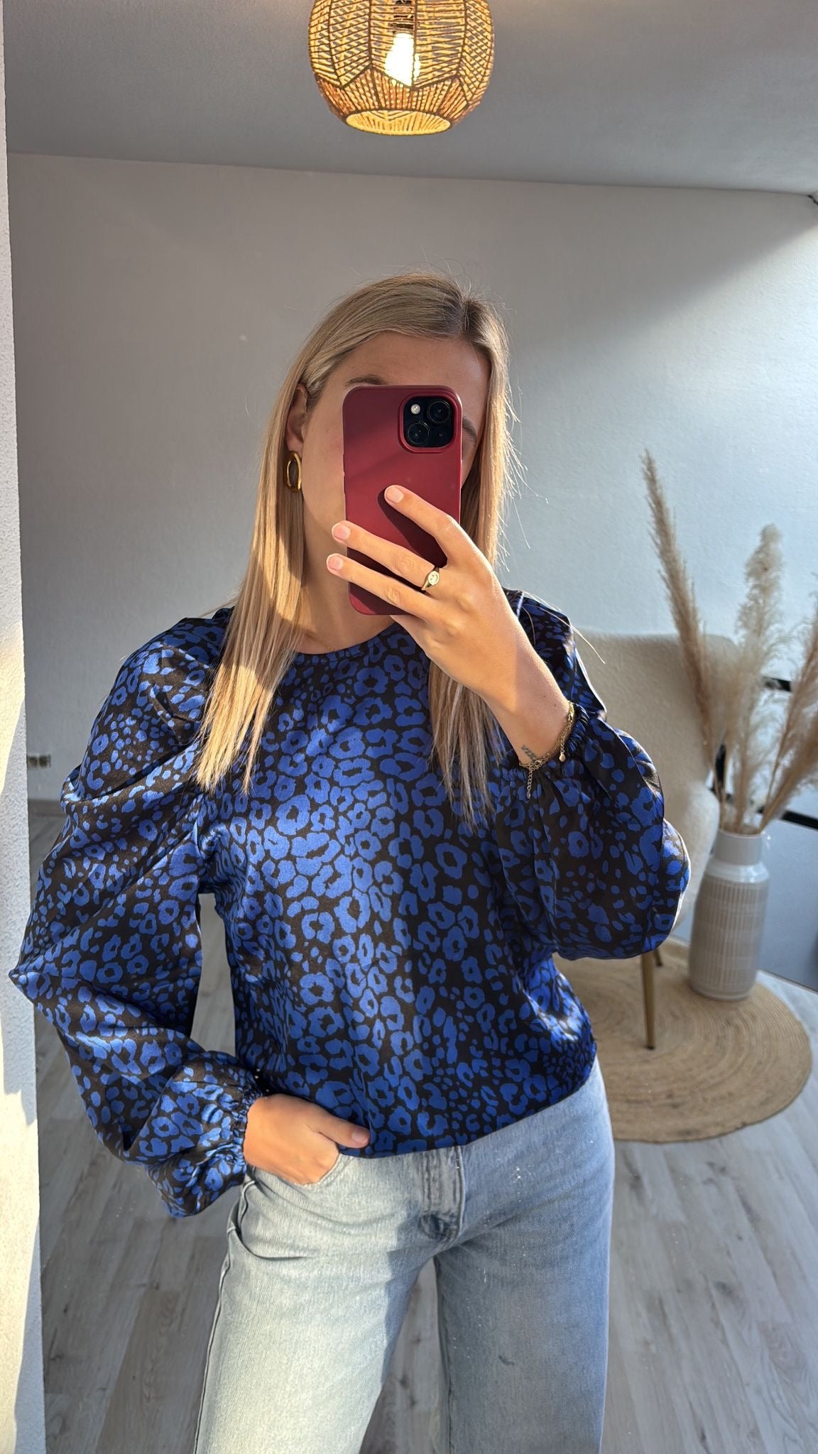 Leopard blouse