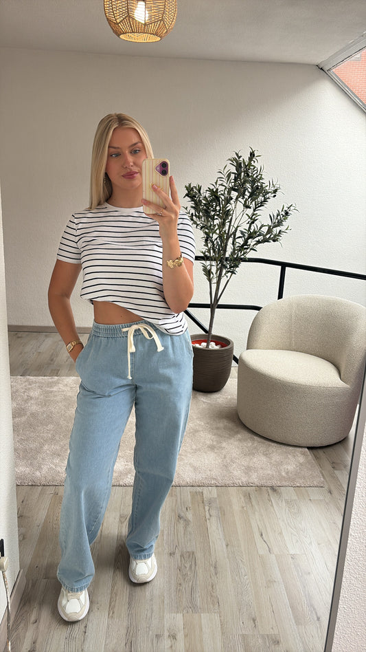GESTREEPT SHIRTJE