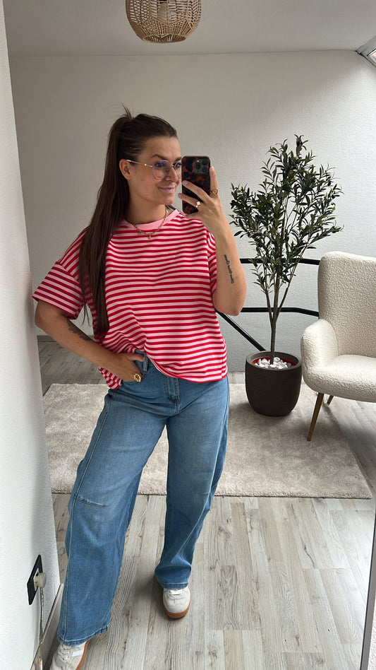 OPEN BACK SHIRT ROZE