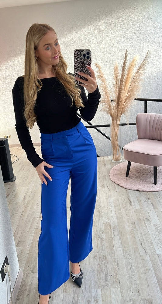 Blauwe pantalon