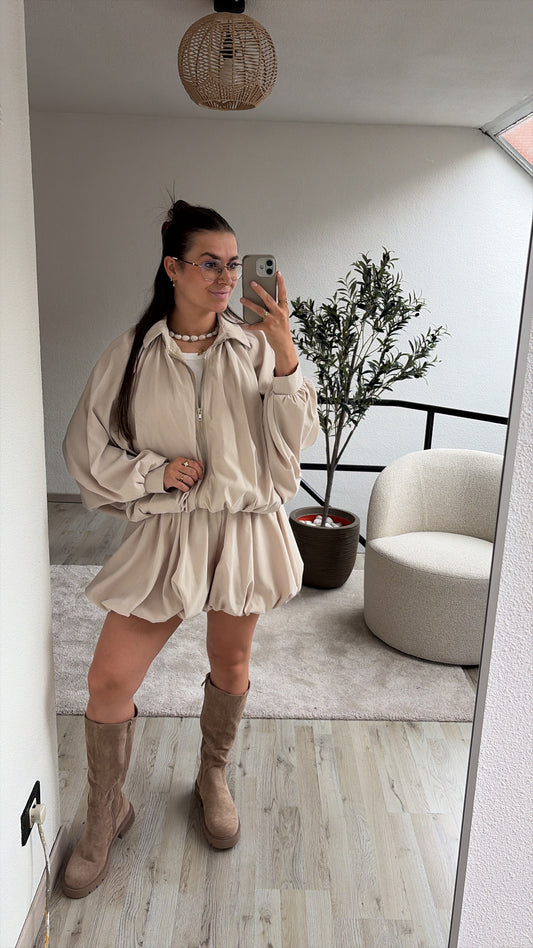 BEIGE BALLOON SET