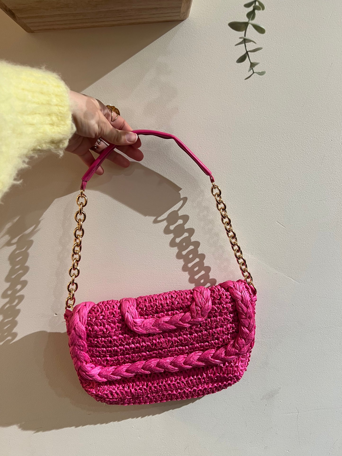 ROTAN TAS ROZE