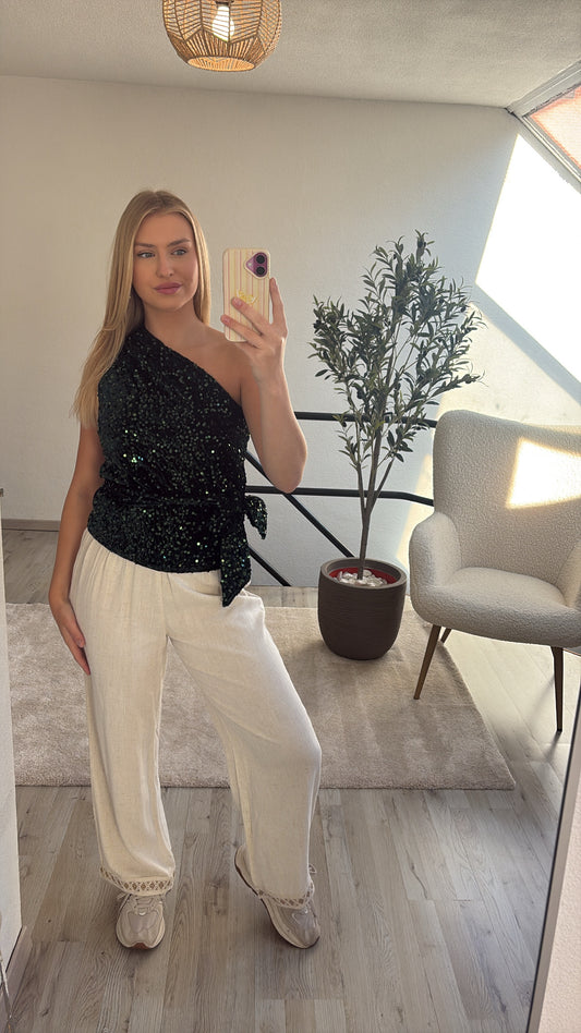 ONE SHOULDER TOP